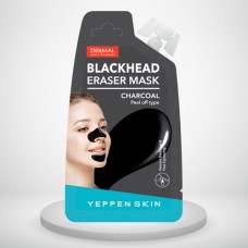 Маска-пленка с древесным углем Yeppen Skin Blackhead Eraser Mask Charcoal